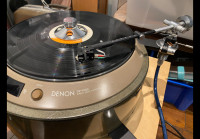 Denon turntable+Micro Seiki MA 707 Tonearms