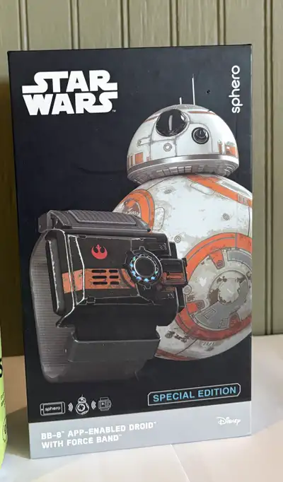 NEW SEALED Star Wars BB-8 App-Enabled Droid w/ Force Band – Sphero Special Edition Brand new and fac...