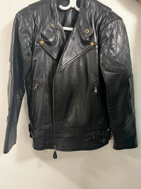 Mens leather biker jackets