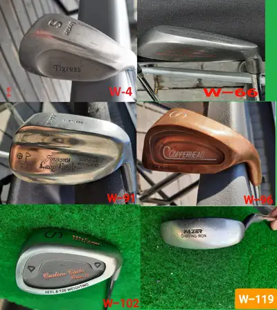 6 – GOLF WEDGES – High End to Entry Level – See Description, View more