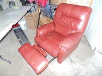 Leather Recliner Chair $85.00 obo