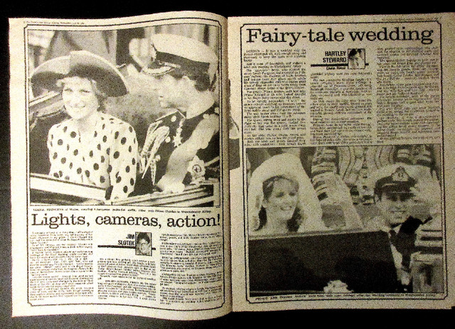 Toronto Sun Newspaper (July 23, 1986) Prince Andrew & Fergie Wed in Arts & Collectibles in Stratford - Image 3