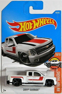 Hot Wheels 1/64 Chevy Silverado Pickup Truck Diecast