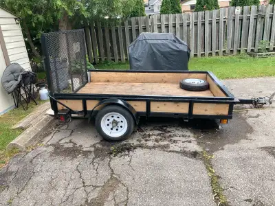5’8 utility trailer led lights ramp1 -78 ball