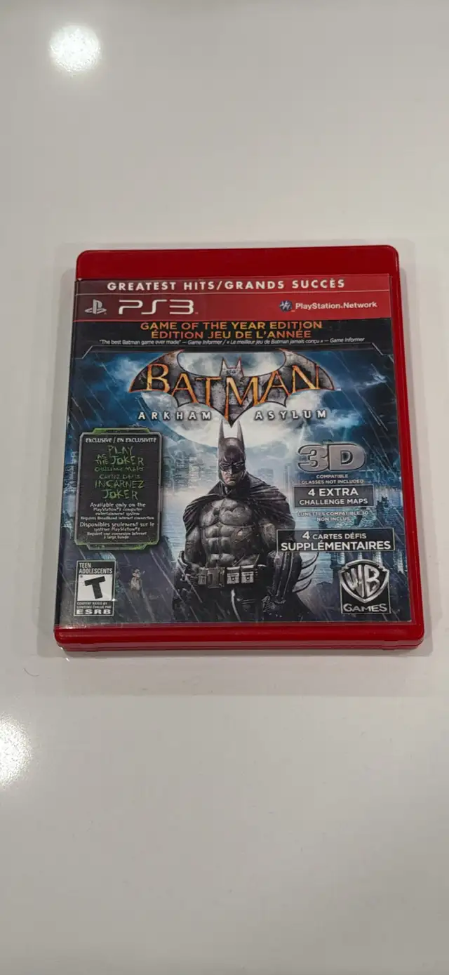 Batman: Arkham Asylum Game of the Year Edition - PlayStation 3