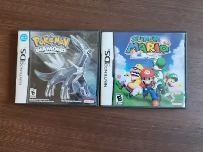 Free - Cases for Pokemon Diamond and Super Mario 64 DS, View more