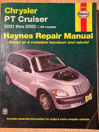 Haynes Repair Manuals for Buick, Olds and PT Cruiser