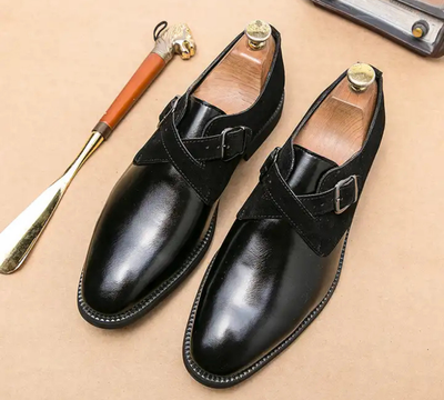New Double Monk-Strap Mens Shoes, BLOW-OUT Sale!, View more