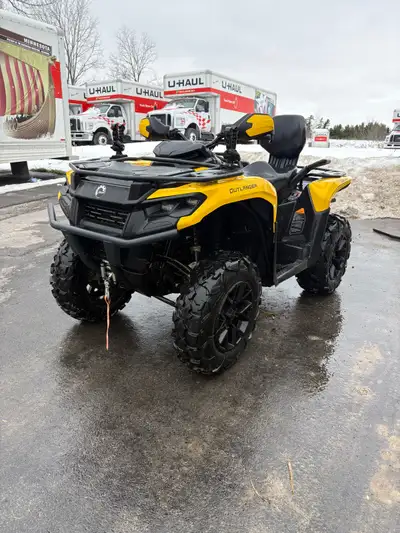 2023 Can am Outlander Max 700 and 2022 Tow-Tek 5x8 Utility trailer – Perfect for the Outdoors Sellin...