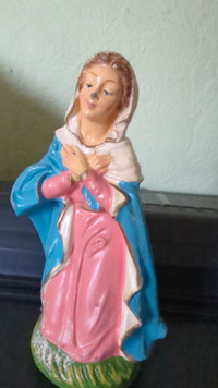 Marie nativité pour crèche de Noel   - Vintage 1940-50