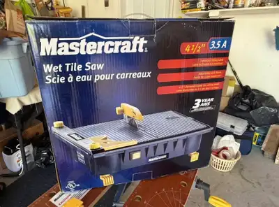 Wet tile saw, View more