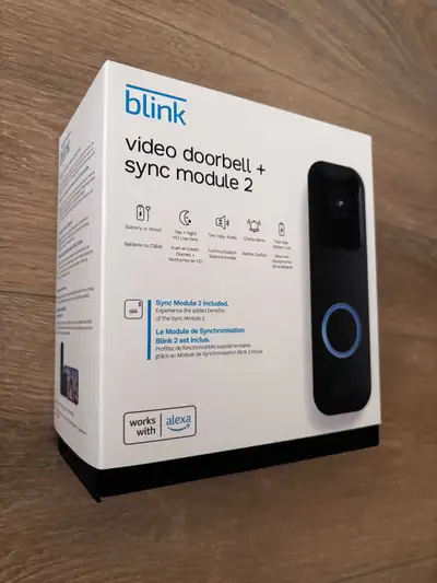 Blink Video Doorbell sync module 2, View more
