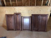 Brand New Solid Hickory Cupboard Door Panels