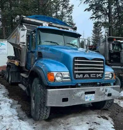 Fresh inspection and ready for work.For sale or trade for tridem gravel truck of equal value.