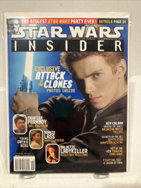 Star Wars Insider Magazine Issue # 58 Anakin Young Owen & Beru