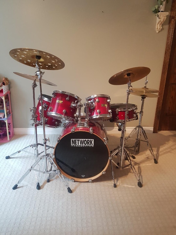 Network Drum Set Drums & Percussion Edmonton Kijiji