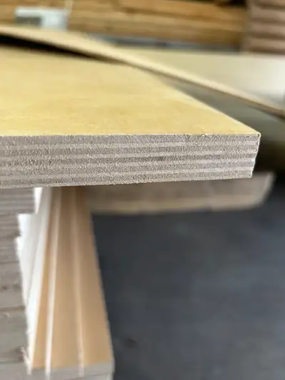Hi quality UV Prefinished Birch plywood 4'x8'x3/4" FOR SALE, the regular price is $68 CAD per sheet,...