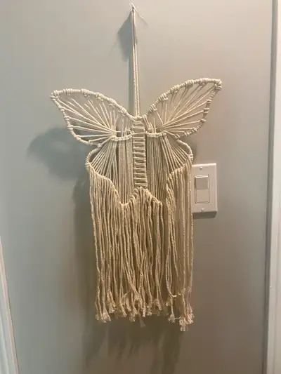 Decor - Hanging Butterfly Rope Art, View more