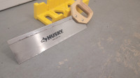 Husky Pro Mitre Saw and Poly Mitre Box