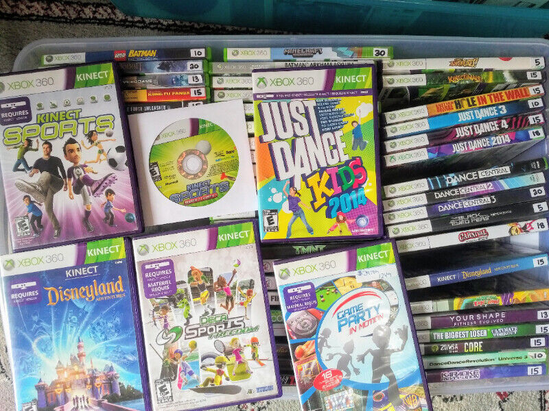 Kinect games for XBOX 360 (updated May 2/23) XBOX 360 Markham