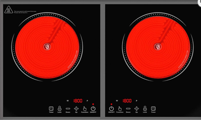 NEW UNUSED Electric cooktop, 110V 3600W   2  BURNER, View more
