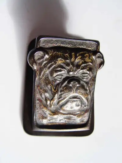 Antique Judd CI Bulldog: Wall Bill/Paper Clip (Fort Erie), View more