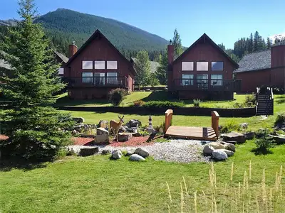 1 week rental, approximately $300 per night for a private fully furnished cabin that sleeps 6 people...
