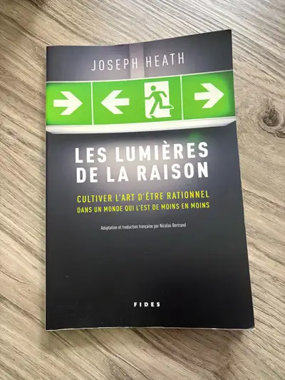 Livre les lumières de la raison Joseph heath , View more