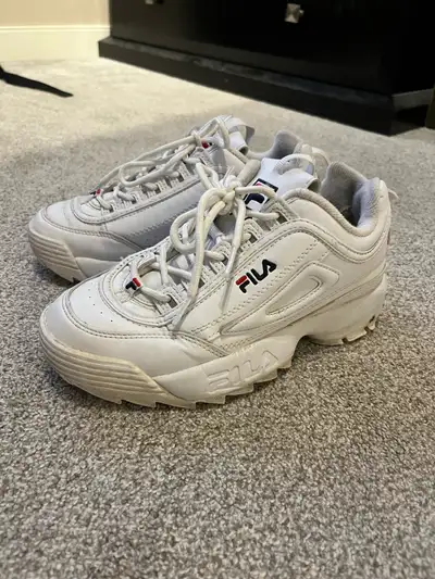 white FILA shoes , View more