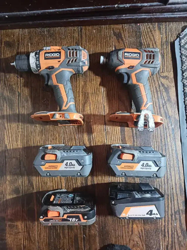 Ridgid tool set  in Power Tools in Barrie - Image 3