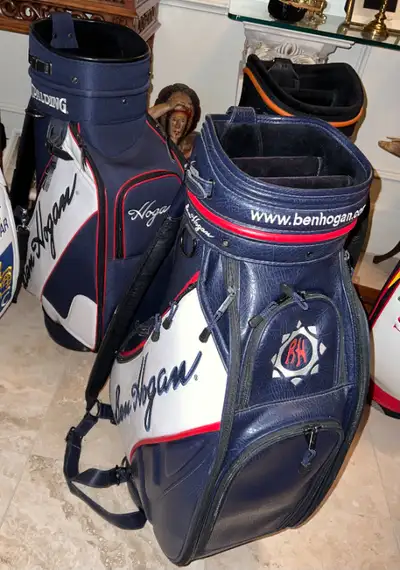 3 SEXY GOLF CART BAGS - 2 HOGAN + STRATFORD GOLF CLUB, View more