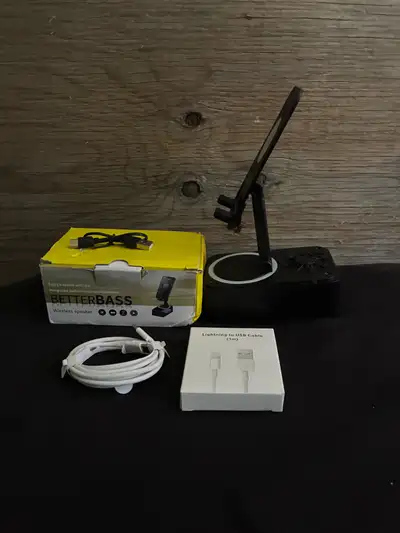 3-in-1 Bluetooth Speaker Phone Power Bank Foldable Wireless Spea, View more