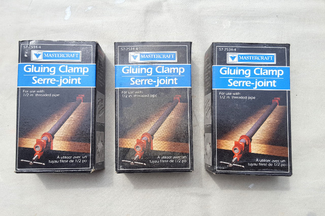 BRAND NEW 1/2 INCH GLUING CLAMP FIXTURES in Hand Tools in Kitchener / Waterloo
