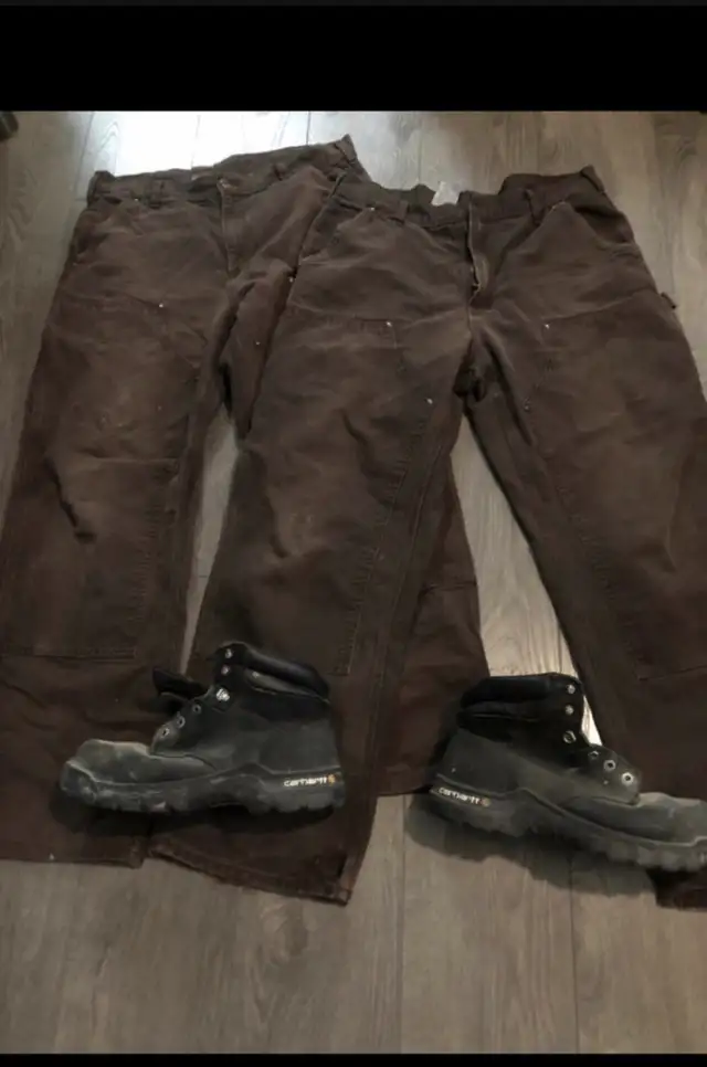 Carhartt Boots sz.11 and Work Pants in Men's in Winnipeg - Image 2