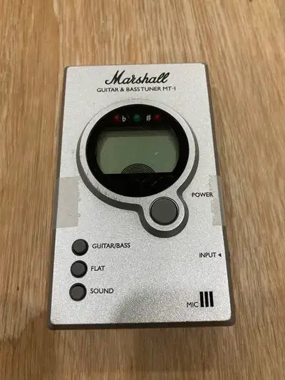 marshall guitar and bass tuner mt-1, View more