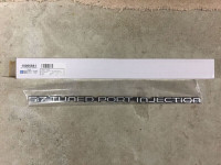 Rear Bumper Emblem 5.7 Tuned Port Injection Silver Brand New