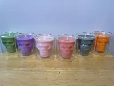Scented Skull Candles, View more