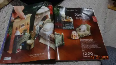 AVON Victorian Memories,miniature furniture,resin, 8 in set,mint, View more