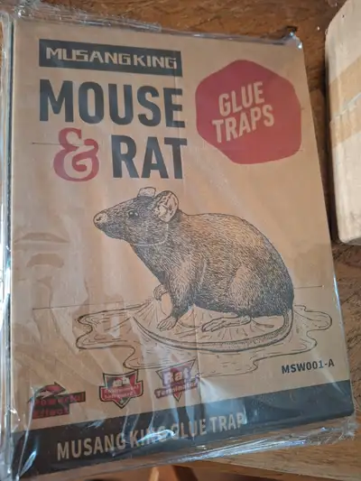 Box of 12 rat & mouse glue traps 8.6" x 13.3", View more