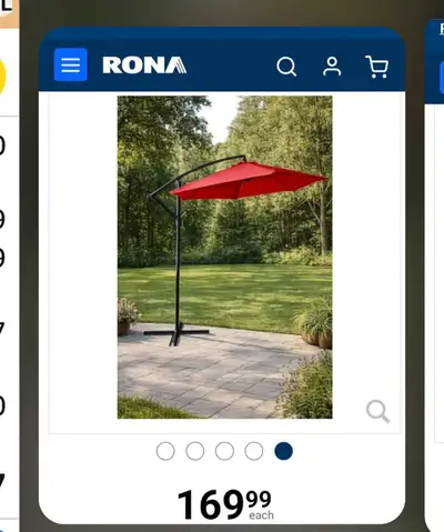 Rona 10' Patio Umbrella ️, View more