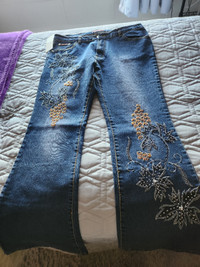 OKELFEL Ladies Embellished Jeans