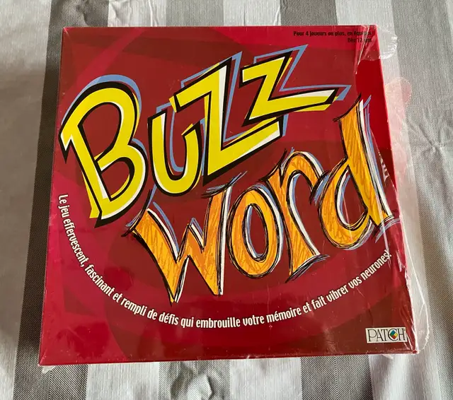 Brand New Buzz Word Game by Patch from 200362863284196739129