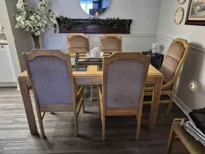 Dining Table with 6 chairs, View more