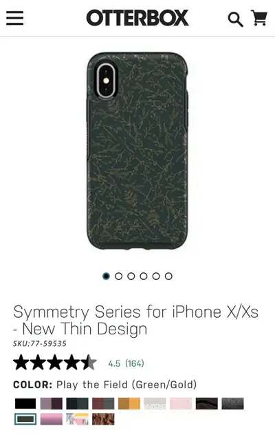 Symmetry Series Case for iPhone X/Xs otterbox, View more