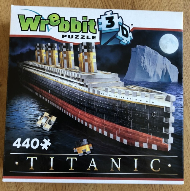 Casse-Têtes à vendre: Titanic 3D et Poissons Tropicaux dans Jouets et jeux  à Ville de Québec