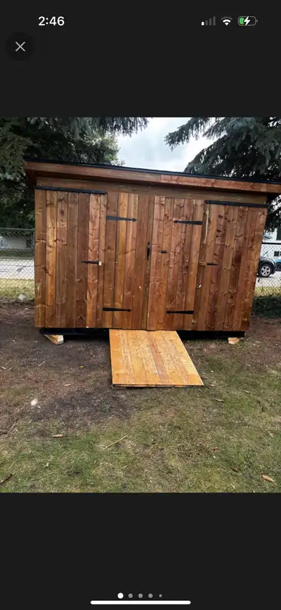 building customcustom sheds