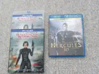 Resident Evil Retribution or The Legend Of Hercules - 3D Blu-ray