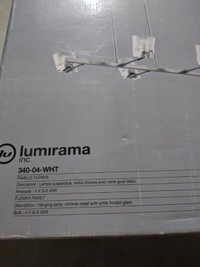Lumirama brand new light fixture in a box.