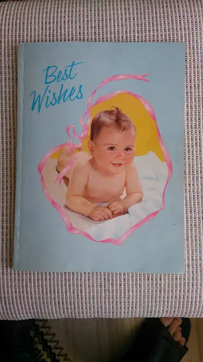 Here we have two baby book's with copyright dates from 1958 and 1959. They are an introduction to ne...