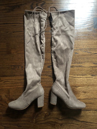 Women Knee High Boots, Ladies Over The Knee Boots, Stretch Boots